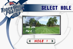 Tiger Woods PGA Tour Golf screenshot 5 for GameBoy Advance